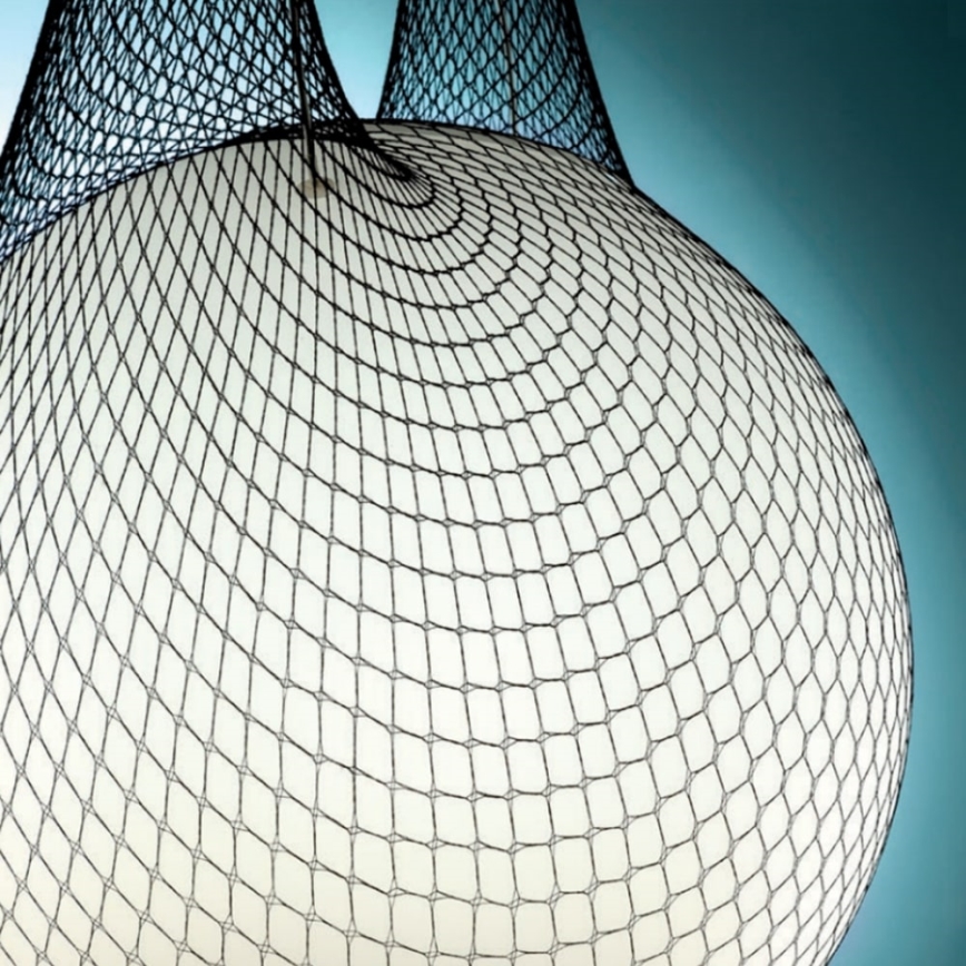 Redo 01-1972 - Pendul LED ALLURIA pe cablu, 1x E27, 5W, 230V, Ø 25 cm