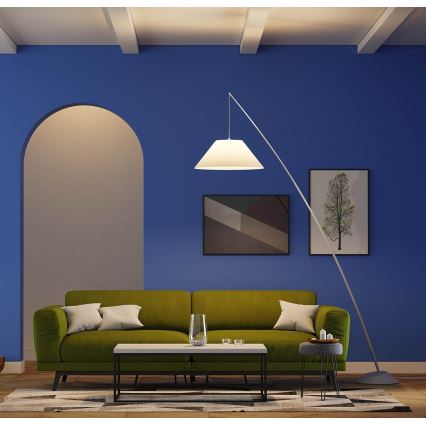 Redo 01-1988 - Lampă de podea FISHER 1xE27/42W/230V albă