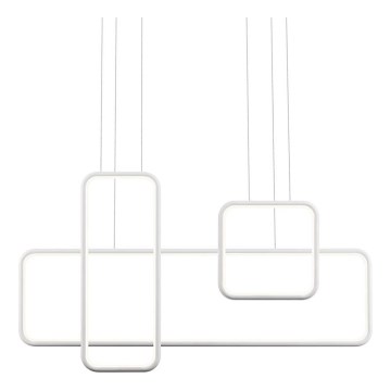 Redo 01-2099 - Lustră LED dimerizabilă suspendată pe cablu THAI, 86W/230V, alb