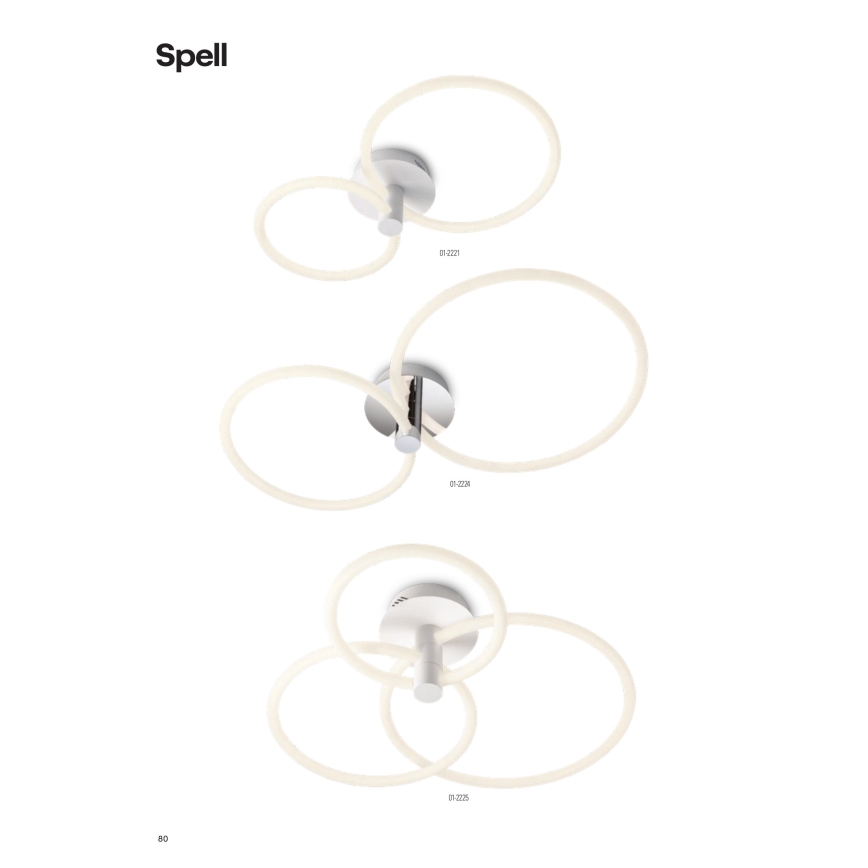 Redo 01-2221 - Plafonieră LED dimmabilă SPELL LED/32W/230V, albă