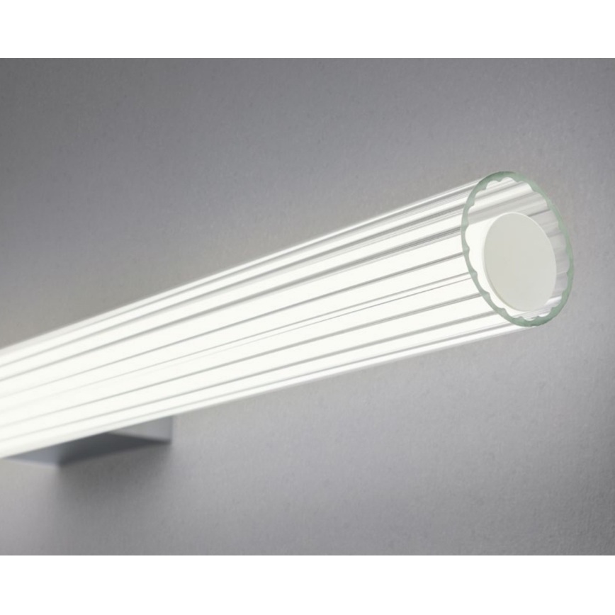 Redo 01-2591 - Lumină LED RIGAL pentru oglindă de baie, LED/12W/230V, 4000K, 90 cm, CRI 90, IP44, crom lucios/alb