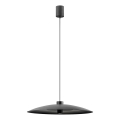 Redo 01-3021 - Lustru LED suspendat pe cablu LARS LED/14W/230V + LED/10W, diam. 60 cm, CRI 90, negru