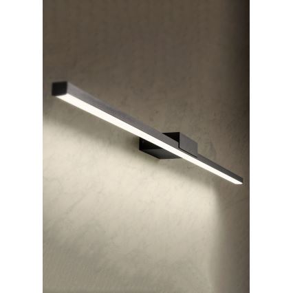 Redo 01-3273 - Lumină LED pentru oglindă de baie ASTON, 18W, 230V, 3000/4000K, 90 cm, CRI 90, IP44, negru