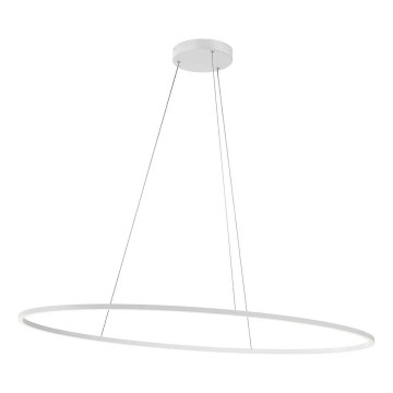 Redo 01-3340 - Lustră LED dimabilă pe cablu LEO, LED/67W/230V, 3000/4000K, CRI 90, 60x130 cm, alb