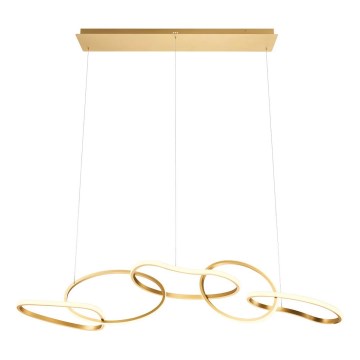 Redo 01-3392 - Pendul LED dimabil pe cablu BIAS LED/120W/230V 3000/4500/6500K CRI 90 auriu