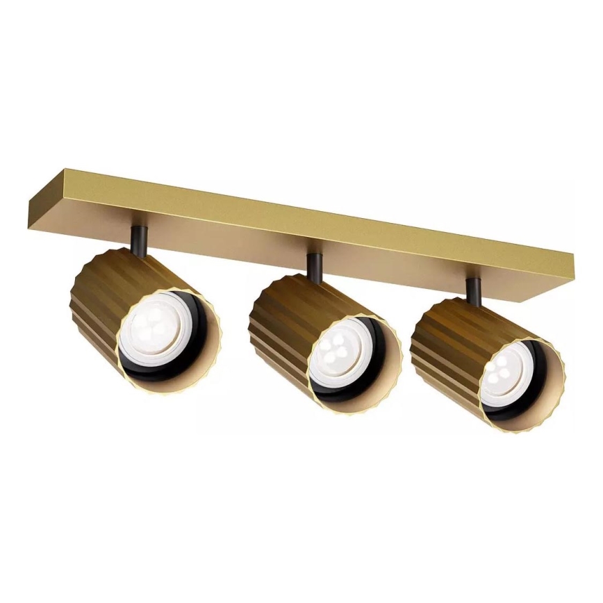 Redo 01-3405 - Spot DELPHI 3xGU10/7W/230V, auriu