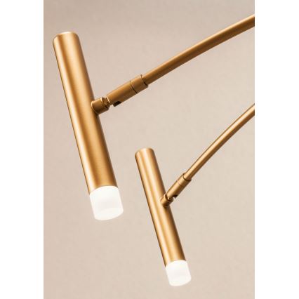 Redo 01-3448 - Lustru LED reglabil pe tijă RAYEN LED/60W/230V CRI 90 auriu