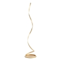 Redo 01-4282 - Lampadar LED dimabil SCROLL, 30W/230V, 3000K/4000K/6000K, CRI 90, auriu
