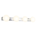 Redo 01-4309 - Plafonieră LED pentru baie OVUM 4xLED/5W/230V 3000/4000K CRI 90 IP44 alb/crom lucios