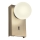 Redo 01-4658 - Aplică LED de perete NORMA, 5W, 230V, CRI 90, USB, alb/bronz