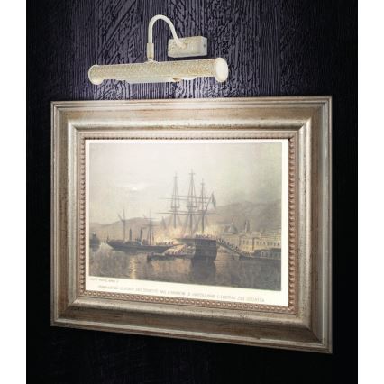 Redo 02-844 - Lampă pentru tablou CAIRO 2xE14/28W/230V 36 cm albă