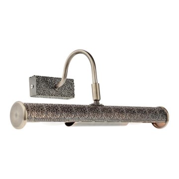 Redo 02-845 - Lampă pentru tablouri CAIRO, 2xE14/28W/230V, 36 cm, alamă