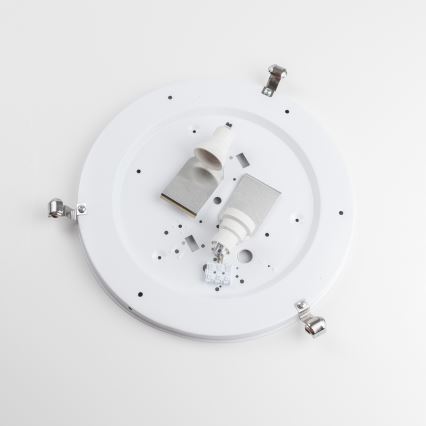 Redo 05-393 - Plafonieră VIRGINIA 2xE27/42W/230V Ø 40 cm gri