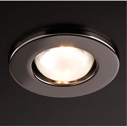 Redo 70217 - Corp de iluminat încastrat FR 1xE14/30W/230V crom negru