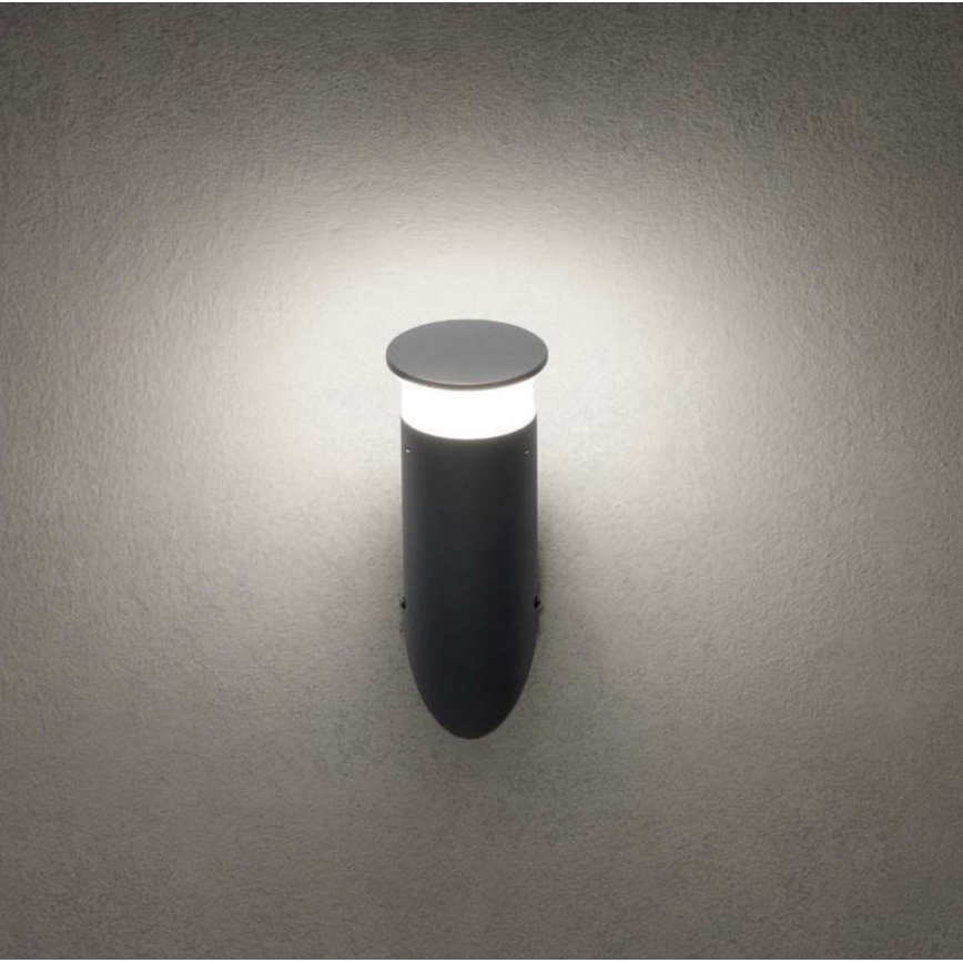 Redo 90073 - LED RGBW Aplica de perete pentru exterior ALGON LED/6W/230V Wi-Fi Tuya IP65 antracit
