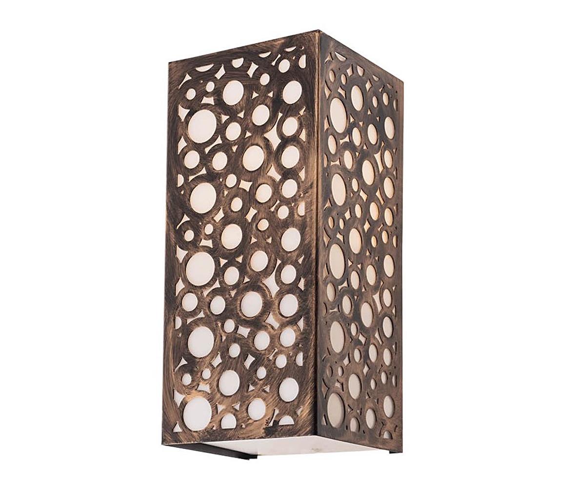 Redo 9014 - Aplică perete exterior DALMA 1xE27/42W/230V IP44