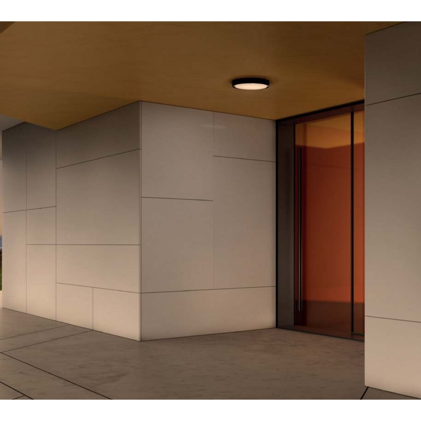 Redo 90156 - Plafonieră LED exterior PONZA 1xLED/18W/230V IP65