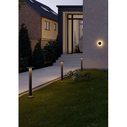 Redo 90374 - Lampă LED de exterior AURA, 8W, 230V, 3000K, 70 cm, IP65, antracit