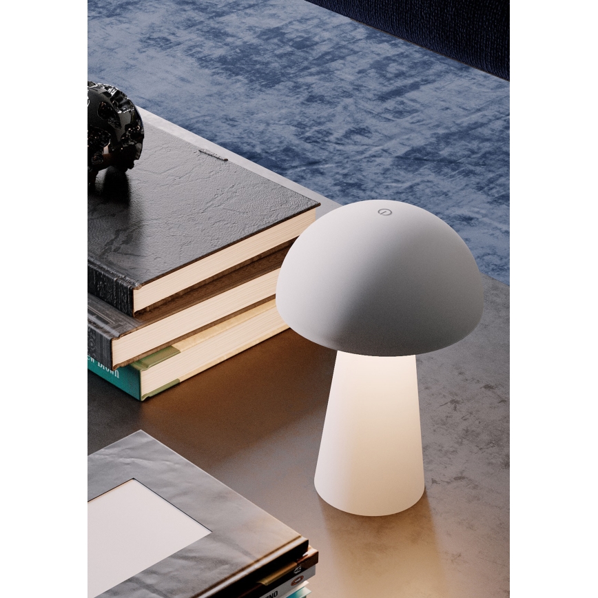 Redo 90438 - Lampă LED de exterior KIRA, tactilă cu reglare a intensității, LED/4,7W/230V 2200 mAh IP44, albă