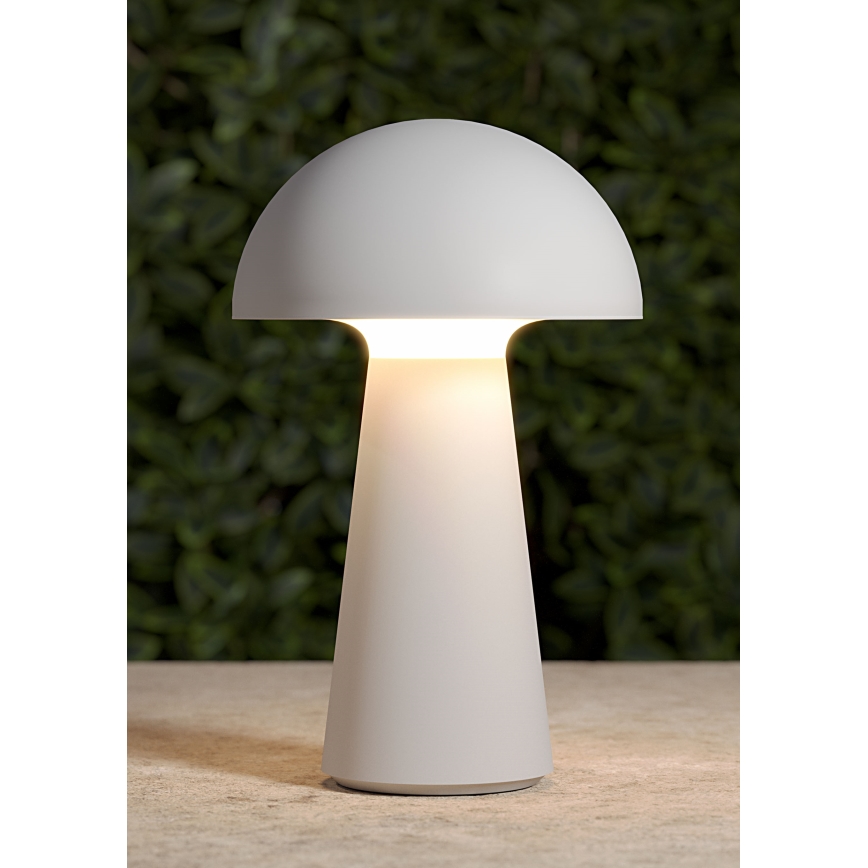 Redo 90438 - Lampă LED de exterior KIRA, tactilă cu reglare a intensității, LED/4,7W/230V 2200 mAh IP44, albă