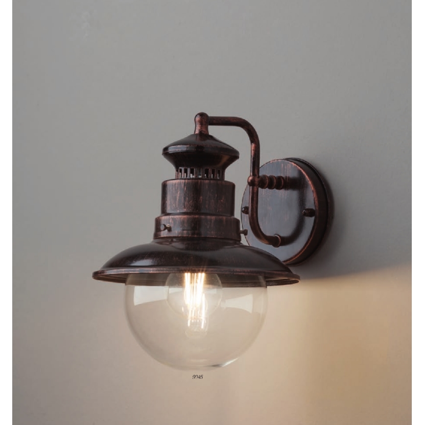 Redo 9045 - Aplică perete exterior SCOTT 1xE27/42W/230V IP44