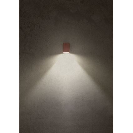 Redo 90528 - Aplica de perete LED pentru exterior BRIO, 6W, 230V, 3000K, IP54, maro