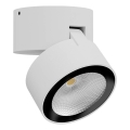 Redo 90626 - Spot LED de exterior SHAFT, 13W, 230V, 3000K, Ø 9 cm, IP65, alb