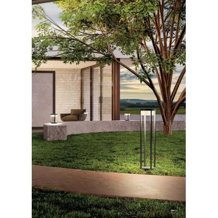 Redo 90676 - Lampă de exterior LED MAX, 15W, 230V, 2700K, 80 cm, IP65, antracit