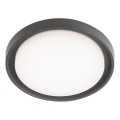 Redo 9184 - Plafonieră LED de exterior BEZEL LED/30W/230V Ø 34 cm IP54 antracit