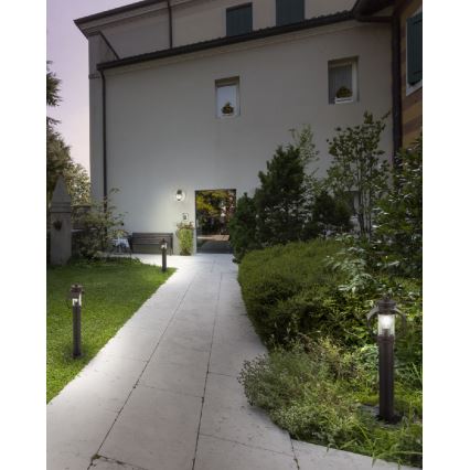 Redo 9573 - Lampă exterior COMPASS 1xE27/42W/230V IP33