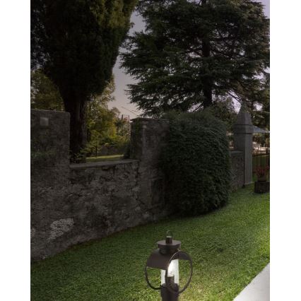 Redo 9573 - Lampă exterior COMPASS 1xE27/42W/230V IP33