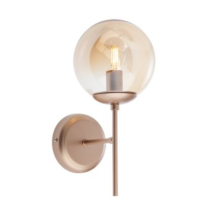 Redo A01-2943 - Abajur de schimb MUNDI, Ø 15 cm, fumuriu — pentru lampă sau candelabru
