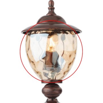 Redo A9634 - Abajur de schimb pentru lampă/candelabru MATERA Ø 15 cm, bej