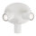 Redo CAMEO 04-471 - Spot 3 x GU10 (max. 35 W), 230 V, alb