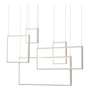 Redo PLANA 01-2316 – lustru suspendat LED dimabil pe cablu, 80W, 230V, alb