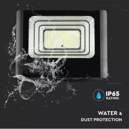 Proiector solar LED reglabil LED/20W/6,4V 4000K IP65 10000 mAh + telecomandă