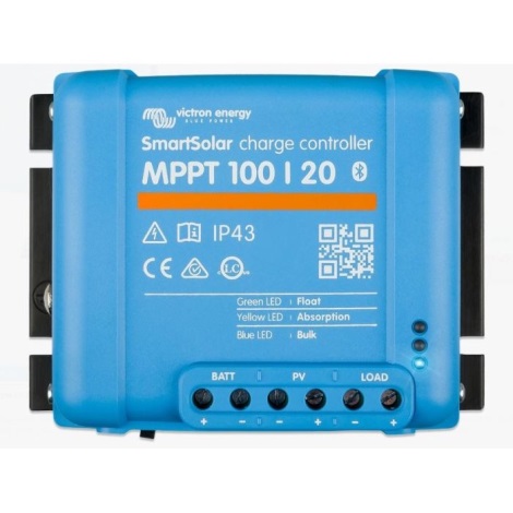 Regulator solar inteligent de încărcare MPPT 100/20 Victron Energy