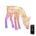 Ren LED RGBW dimabil de Crăciun de exterior Twinkly REINGEERS 160xLED IP44 Wi-Fi