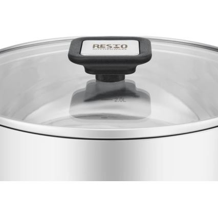 Resto - Oală ANSER cu capac, 3,2 l, 20 cm