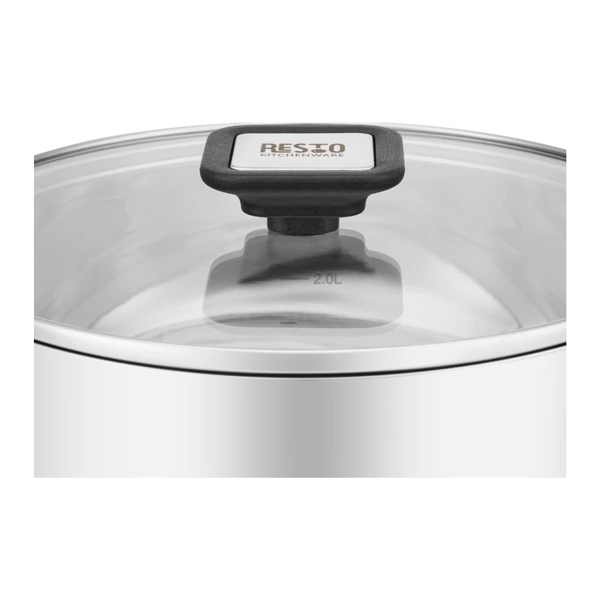 Resto - Oală ANSER cu capac, 3,2 l, 20 cm