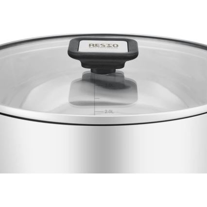 Resto - Oală cu capac ANSER, 4,4 l, 22 cm