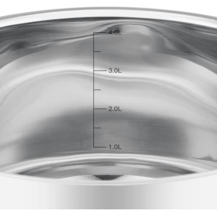 Resto - Oală cu capac ANSER, 4,4 l, 22 cm