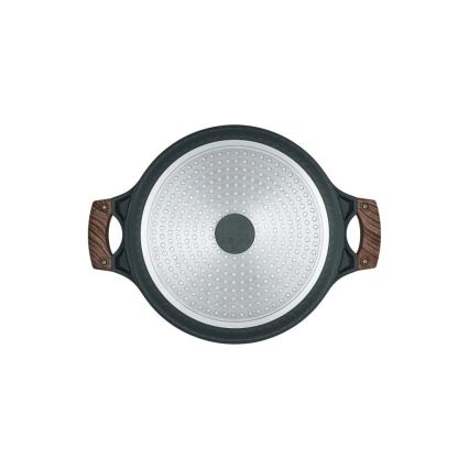 Resto RAN - Oală joasă cu capac, 4,2 l, 28 cm