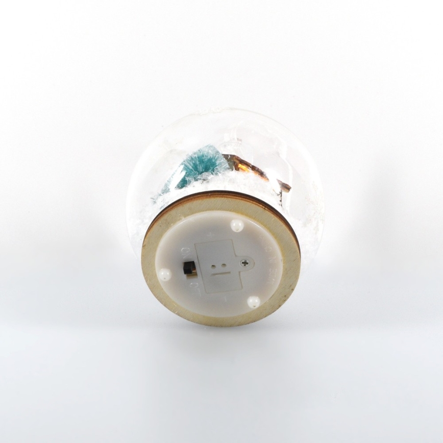 Decorațiune LED de Crăciun, alb cald, 3 x LR44