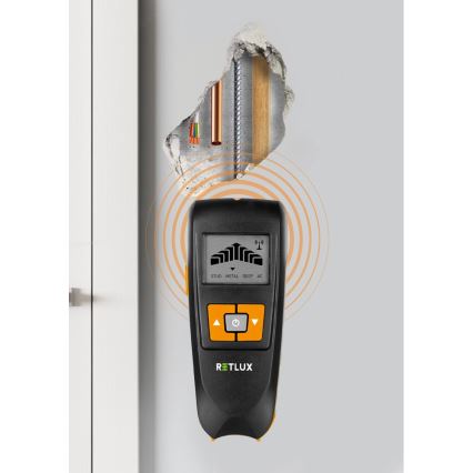 Detector digital subteran 4 în 1, 9V, 1x6LR61