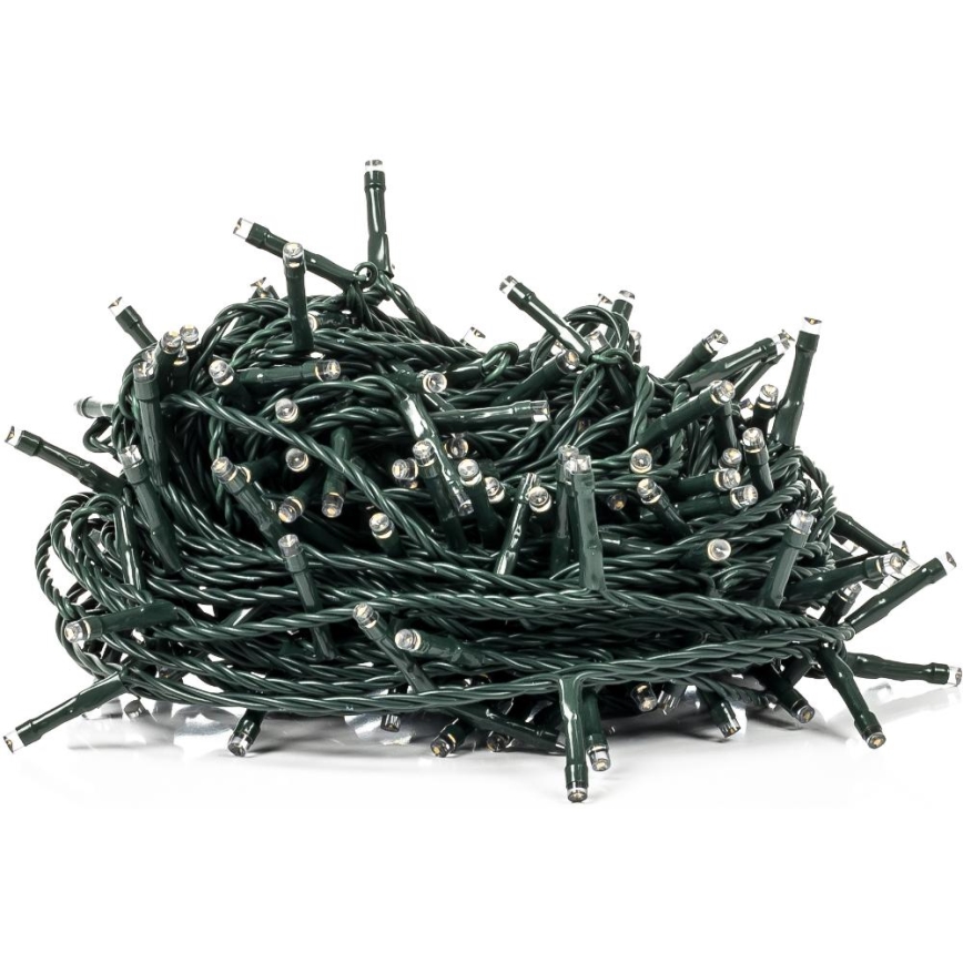 Ghirlandă luminoasă LED pentru exterior, 1000 LED, 105 m, alb cald, IP44