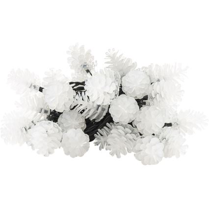 Ghirlandă LED pentru exterior, 15 m, 40 LED, IP44, alb cald