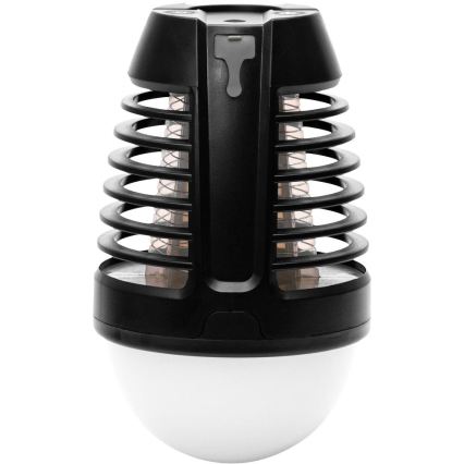 Retlux - Lampă LED portabilă reîncărcabilă cu capcană pentru insecte LED/5W/1800 mAh IP44 neagră