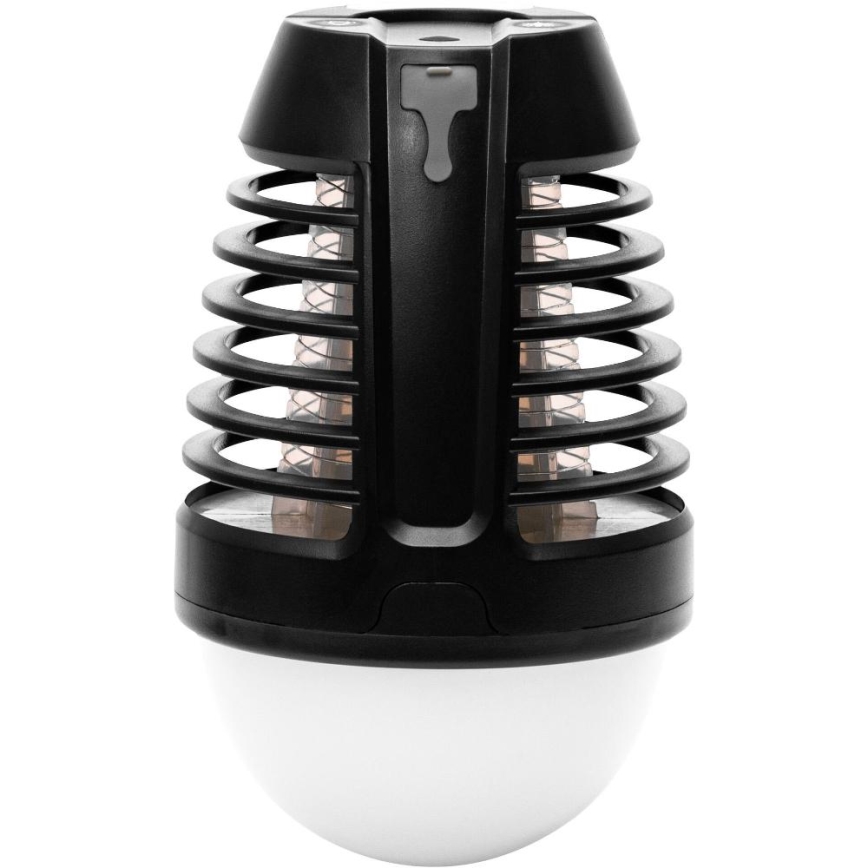 Retlux - Lampă LED portabilă reîncărcabilă cu capcană pentru insecte LED/5W/1800 mAh IP44 neagră