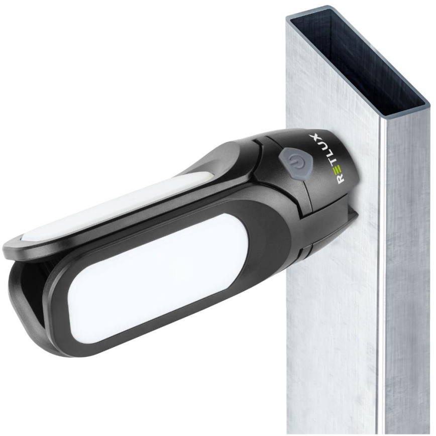 Lanternă LED reîncărcabilă pentru camping cu panou solar, 3 W, 1600 mAh, IPX4